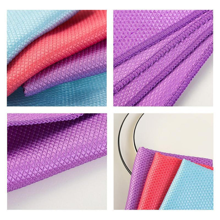 Fish Scale Microfiber Polishing Cleaning Cloth | Bowlift