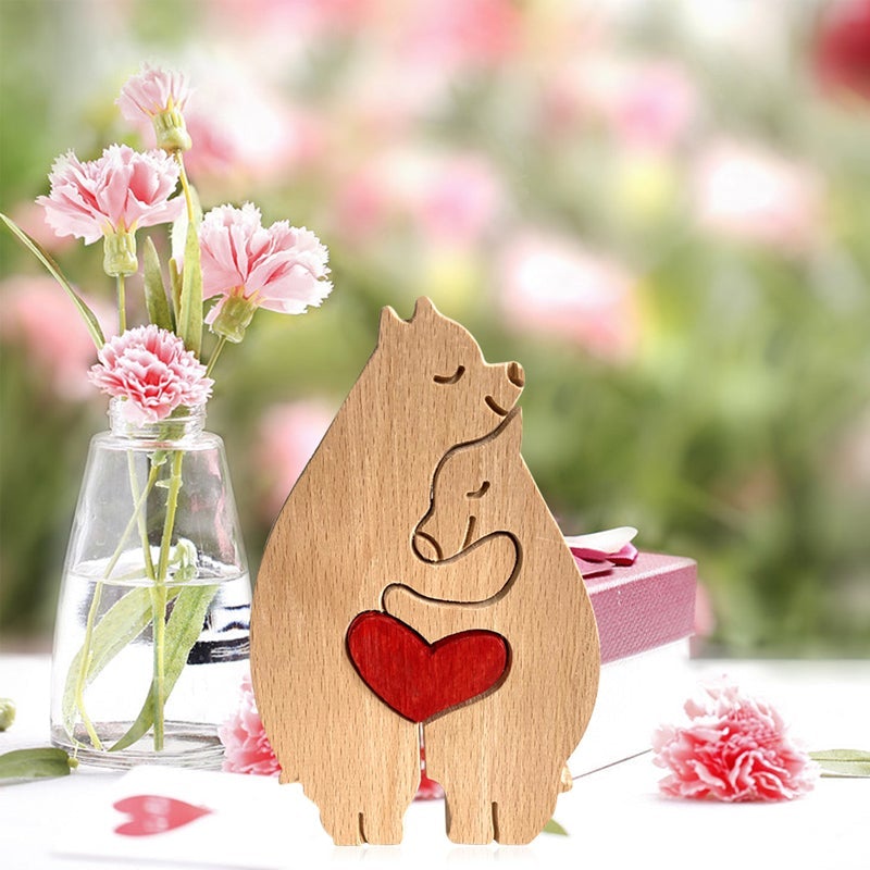 BowLift | Hand-carved wooden plush toys decoration
