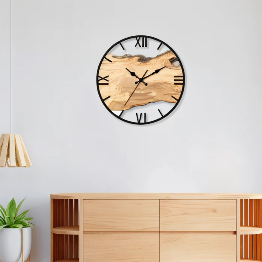 BowLift | Modern Wall Clock in Minimal Style Hoopie