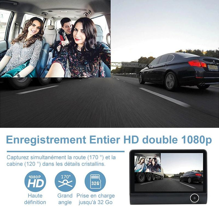 Tachograph with 3 HD lenses | Bowlift