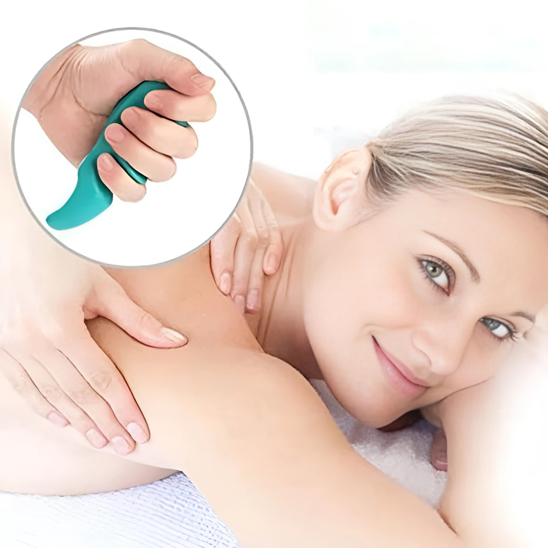 Deep Tissue Trigger-Point - Protects Thumbs & Prevents Hand Fatigue – Aid For Neck & Back Pain Bowlift