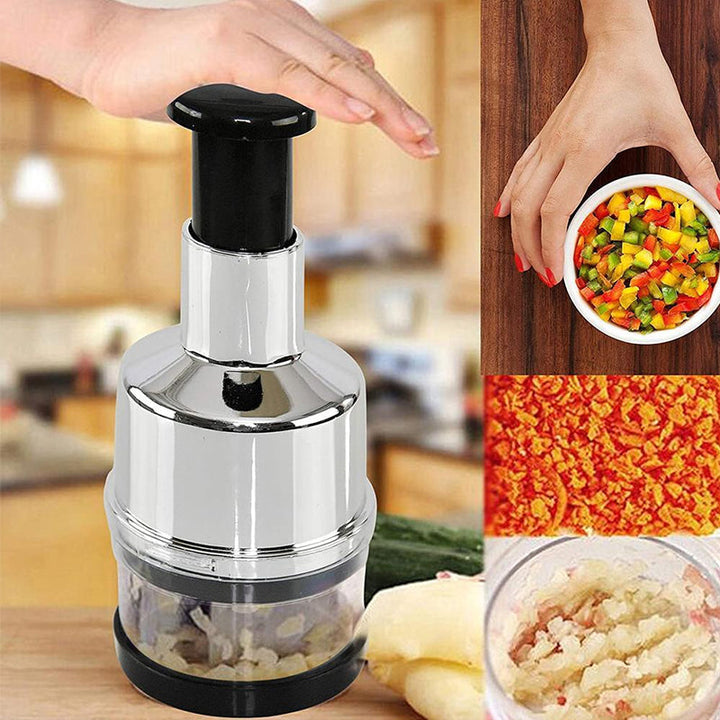 BowLift | Stainless Steel Garlic Press