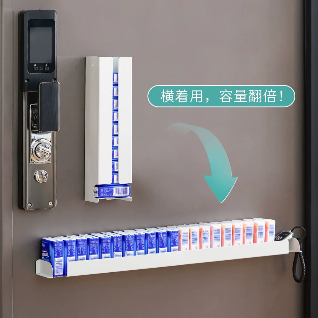 BowLift | Magnetic Wall-Mount Tissue Box - Auto-Refill Napkin Holder