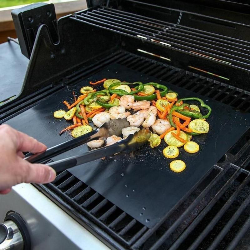 BowLift | Non-adhesive Grill mats with Cutting box