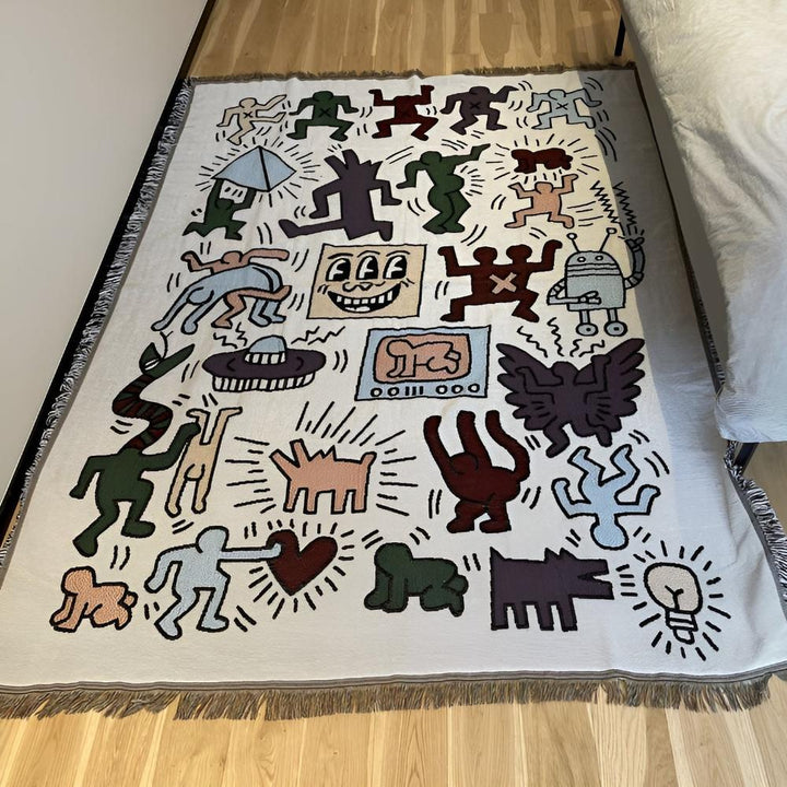 BowLift | Bold Expressions Tassel Blanket
