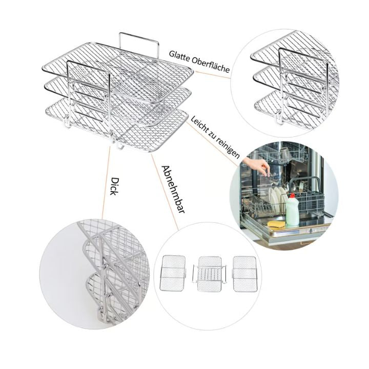 BowLift | CrispTower Maximized Cooking Capacity