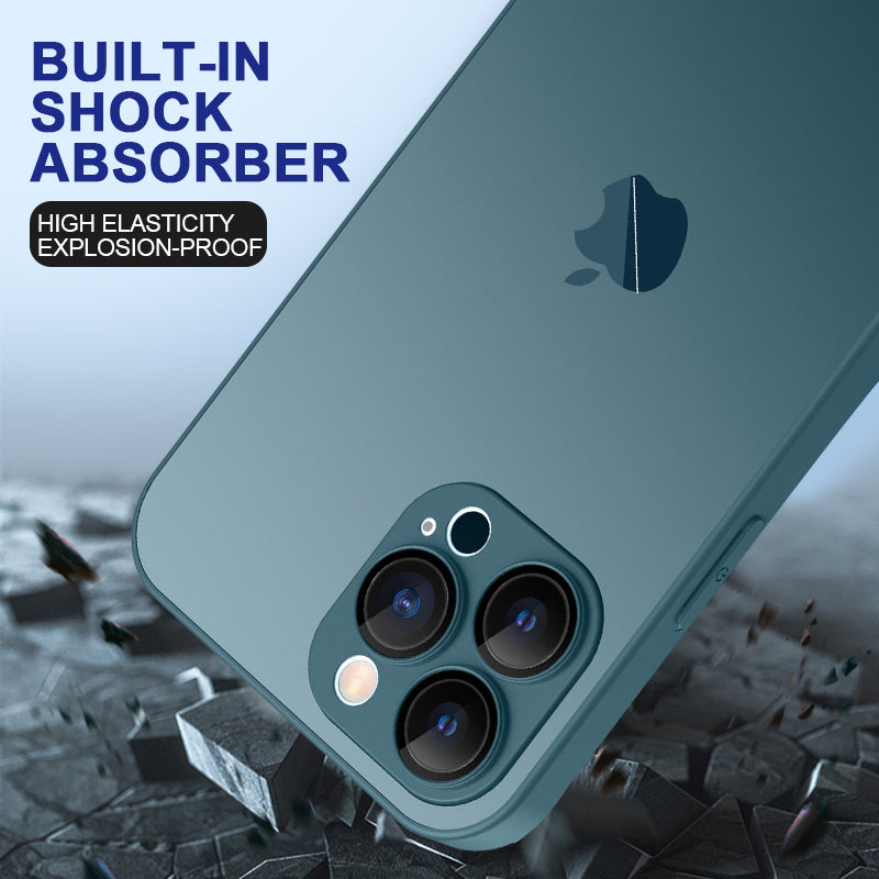 BowLift | Glass Lens Film Mobile Case for iPhone