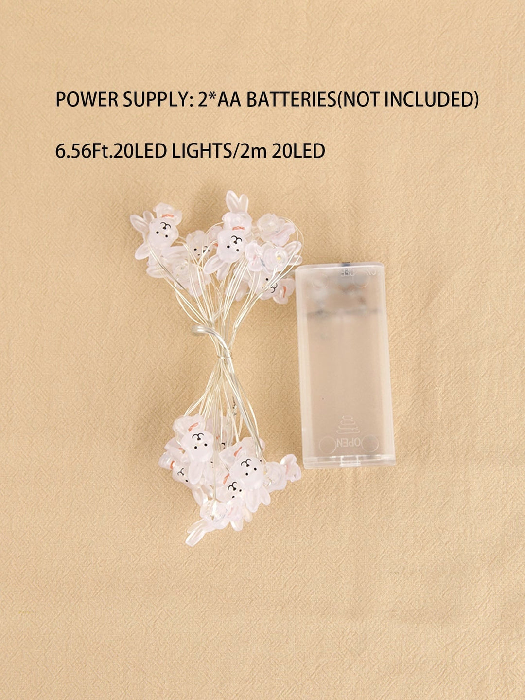 BowLift | 20 LED 2M Rabbit Fairy Lights - Novelty Lighting