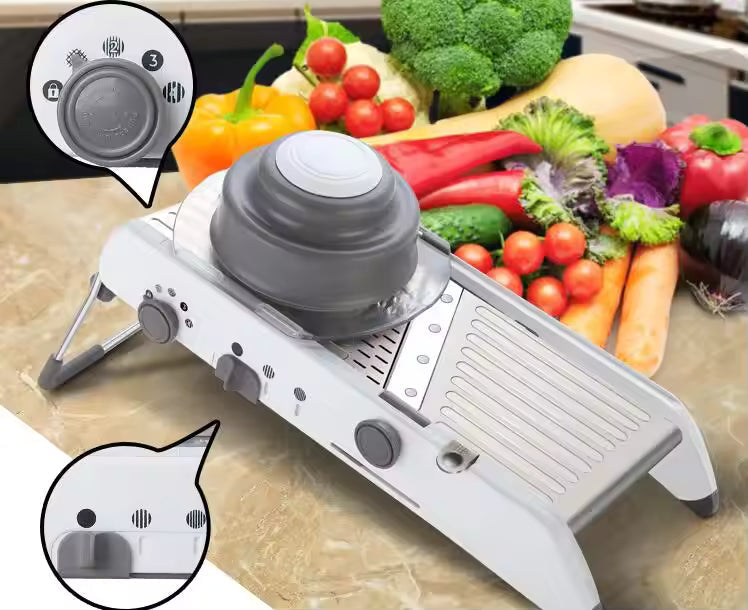 BowLift | Multi-Function Vegetable Dicer, Slicer, Grater & Salad Maker