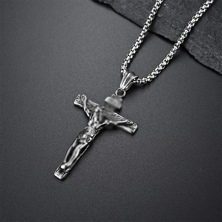 BowLift | Titanium Steel Cross Pendant Necklace