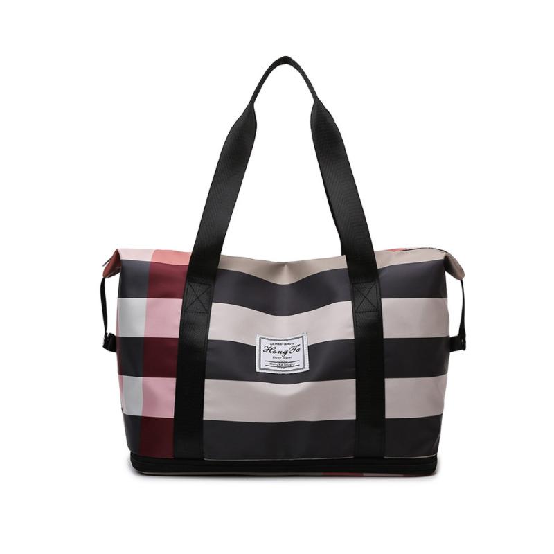 BowLift | Fashionable checked travel bag