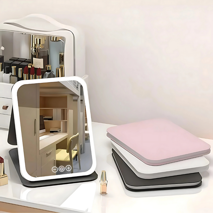 Adjustable 3-Colour Lighting – Rechargeable Portable Design – Perfect for Travellers & Beauty Fans Bowlift