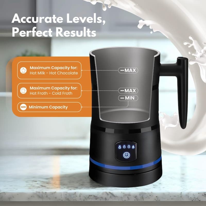 Electric milk frother for creamy foam | Bowlift