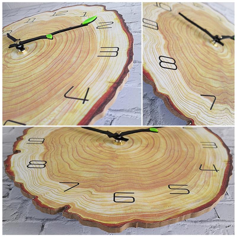 BowLift | Wood Annual Rings Wall Clock