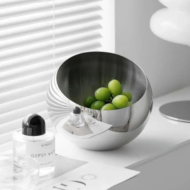 BowLift | Modern Arc Steel Fruit Bowl