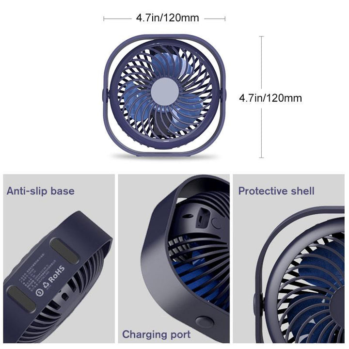 Portable Desktop Table Cooling Fan | Bowlift