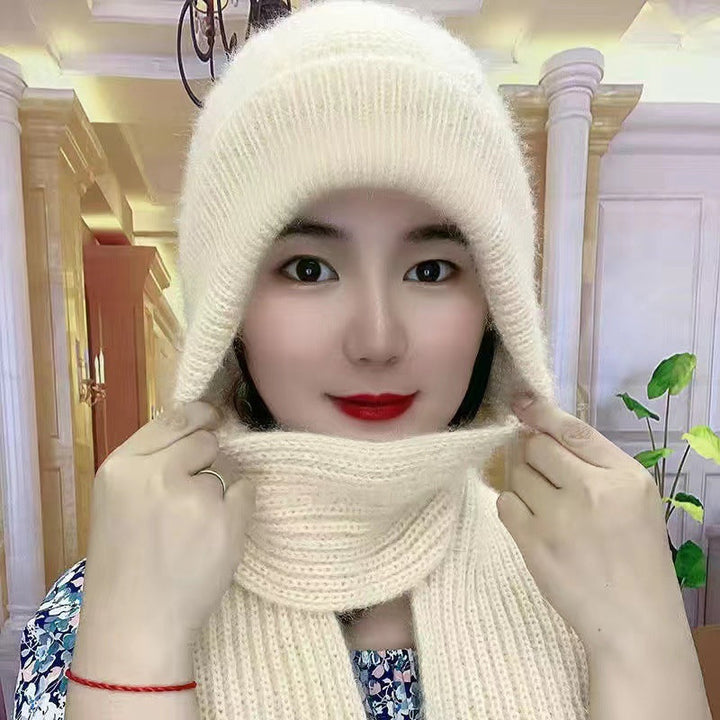 BowLift | Integrated Hearing Protection Windproof Cap Scarf