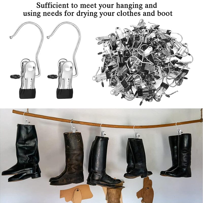 BowLift | Hanging hooks/clips in stainless steel