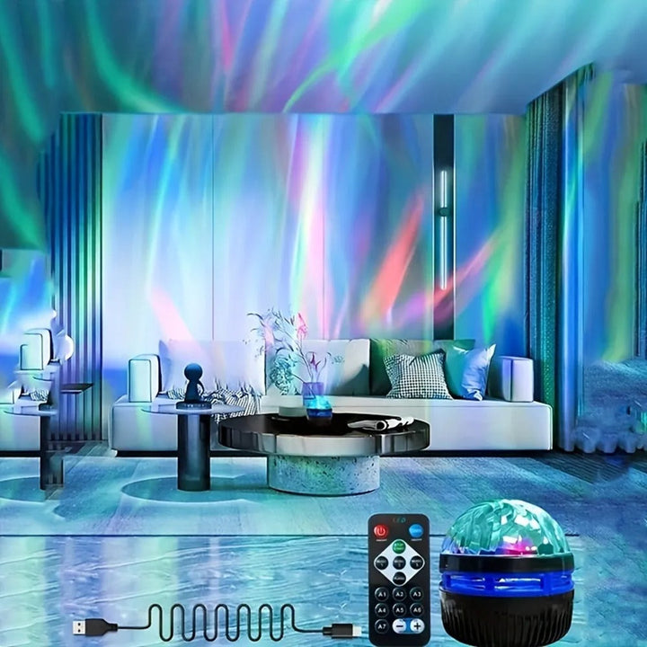AuroraLight Northern Lights Projector Table Lamp Bowlift