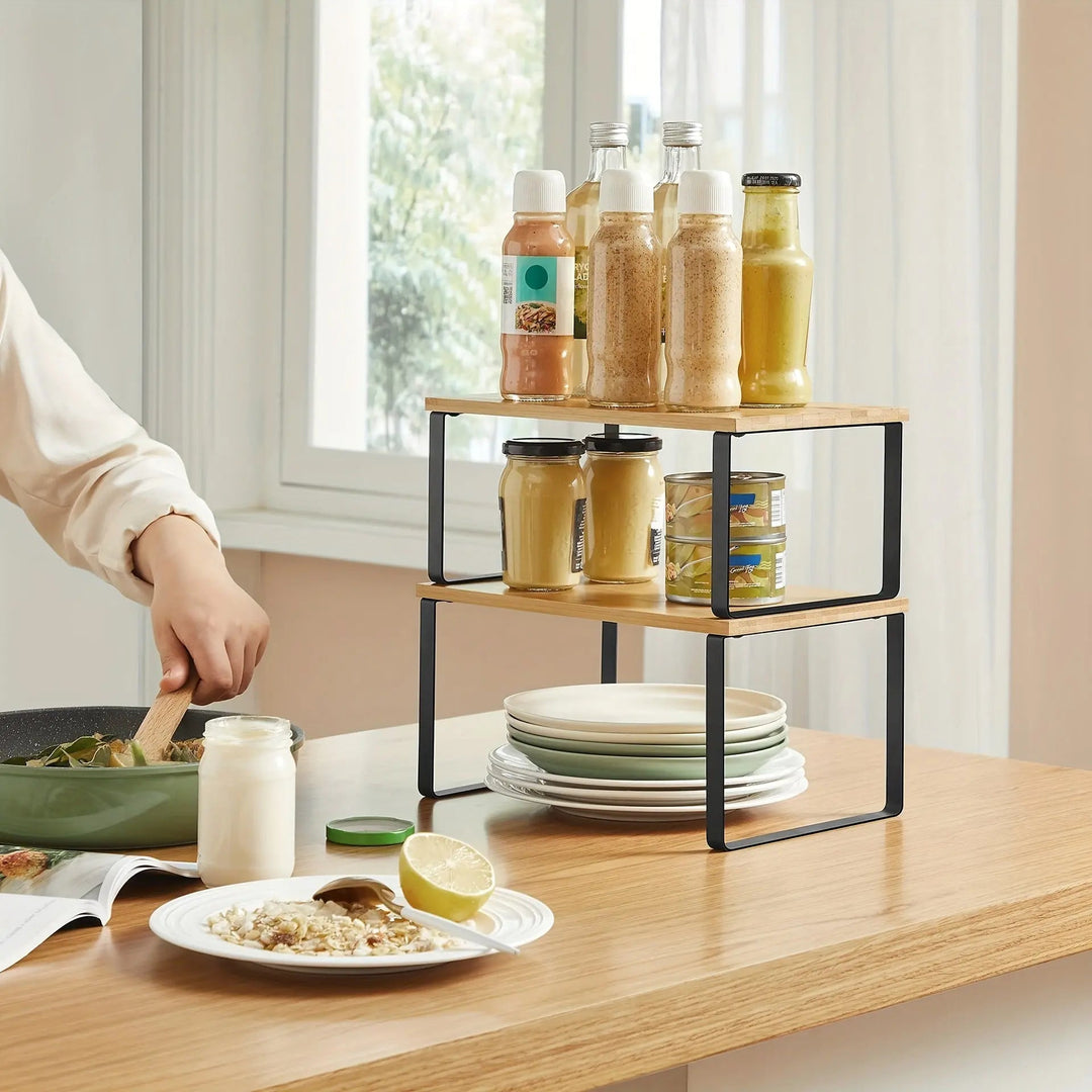 BowLift | SpiceTidy - 2-Pack Kitchen Racks