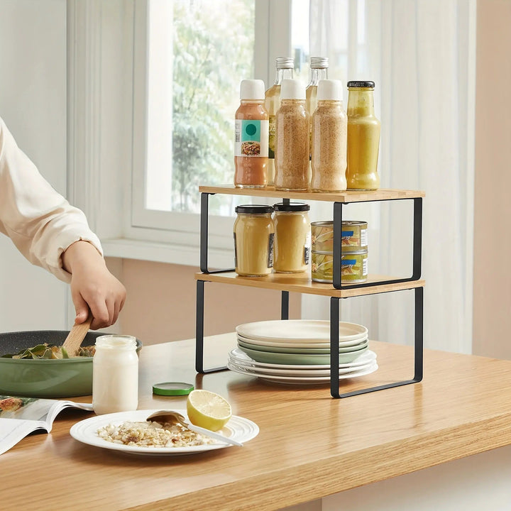 BowLift | SpiceTidy - 2-Pack Kitchen Racks