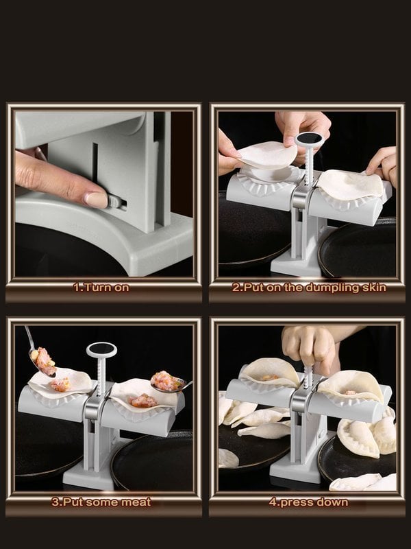 BowLift | Household Double Head Automatic Dumpling Maker Mold
