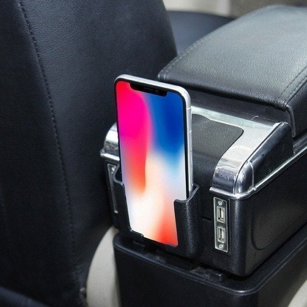 BowLift | Phone Holder Mount | Adjustable Wall & Car Stand | Strong Adhesive | Universal Fit