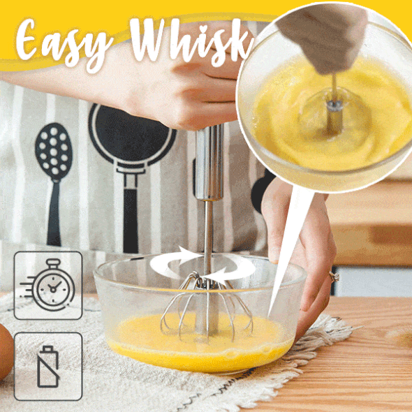 BowLift | Half-Automatic Whisk in Stainless Steel