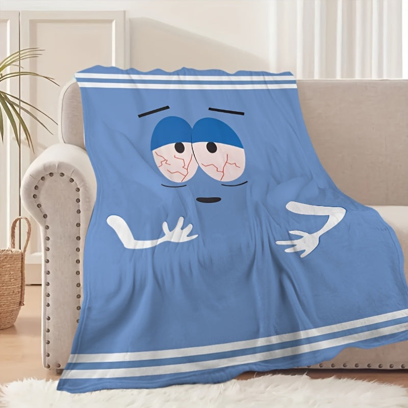 AnimeThrow – Reversible Flannel Blanket for Every Season Bowlift