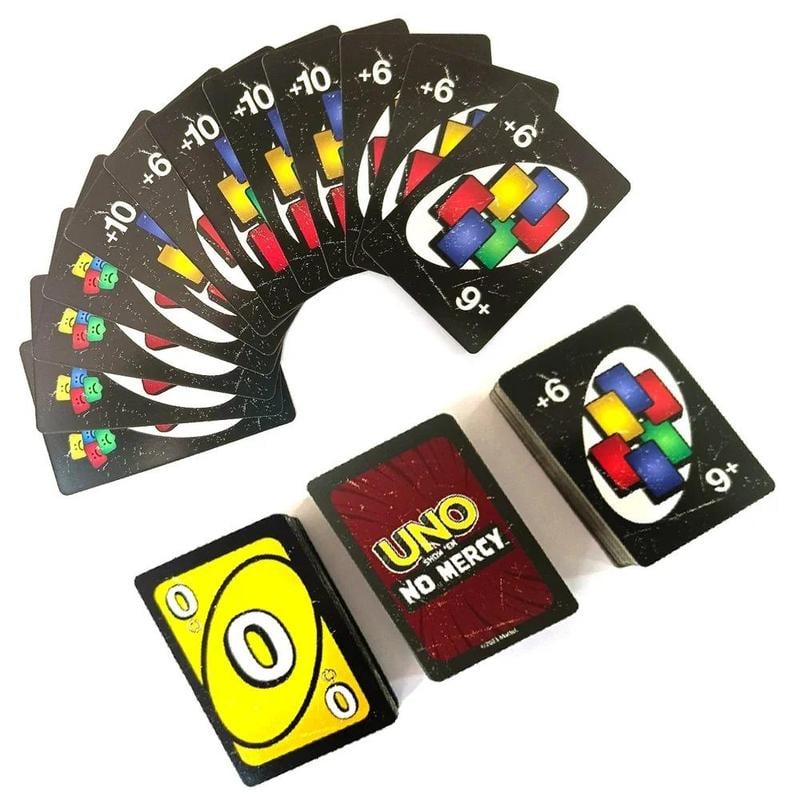 168 Thick Uno Card Game | Bowlift