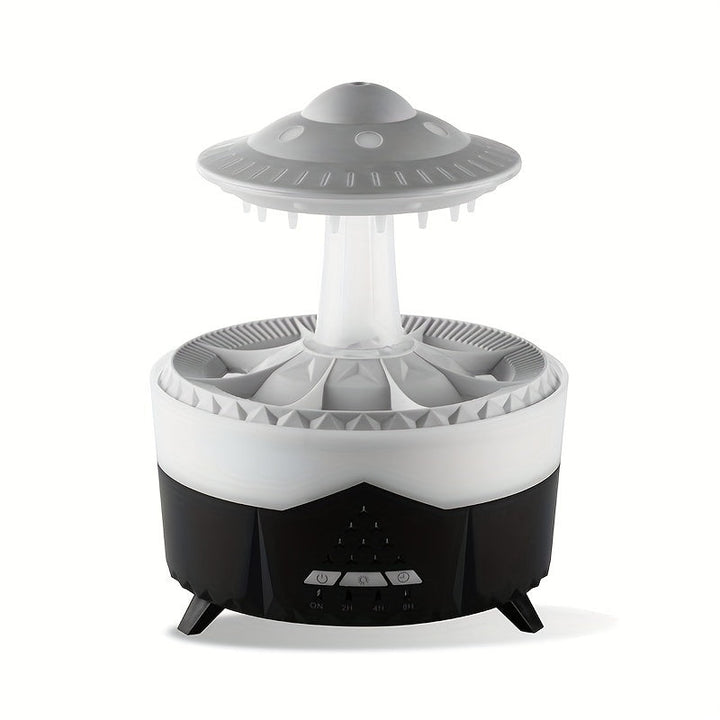 BowLift | Relaxing Raindrop Aromatherapy Essential Oil Diffuser - LED Light & Humidifier