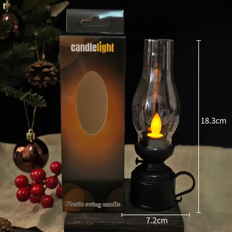 GlowHaven LED Lantern — Enjoy worry-free coziness with authentic candlelight anywhere! | Bowlift