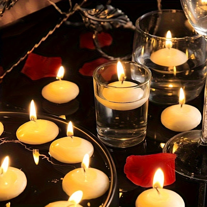 EnchantGlow - Premium Floating Candles for Magical Atmospheres Bowlift