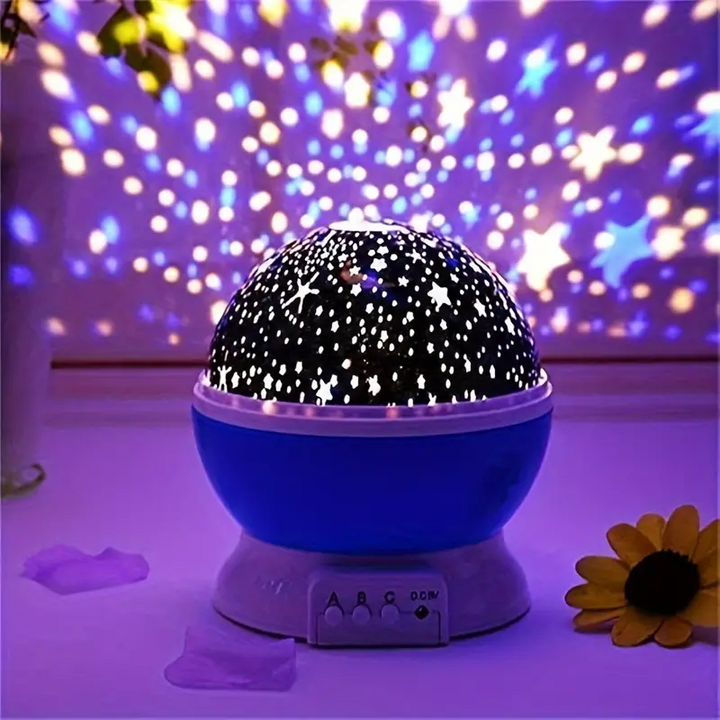 BowLift | Star Projector Nightstand Lamp - Luna