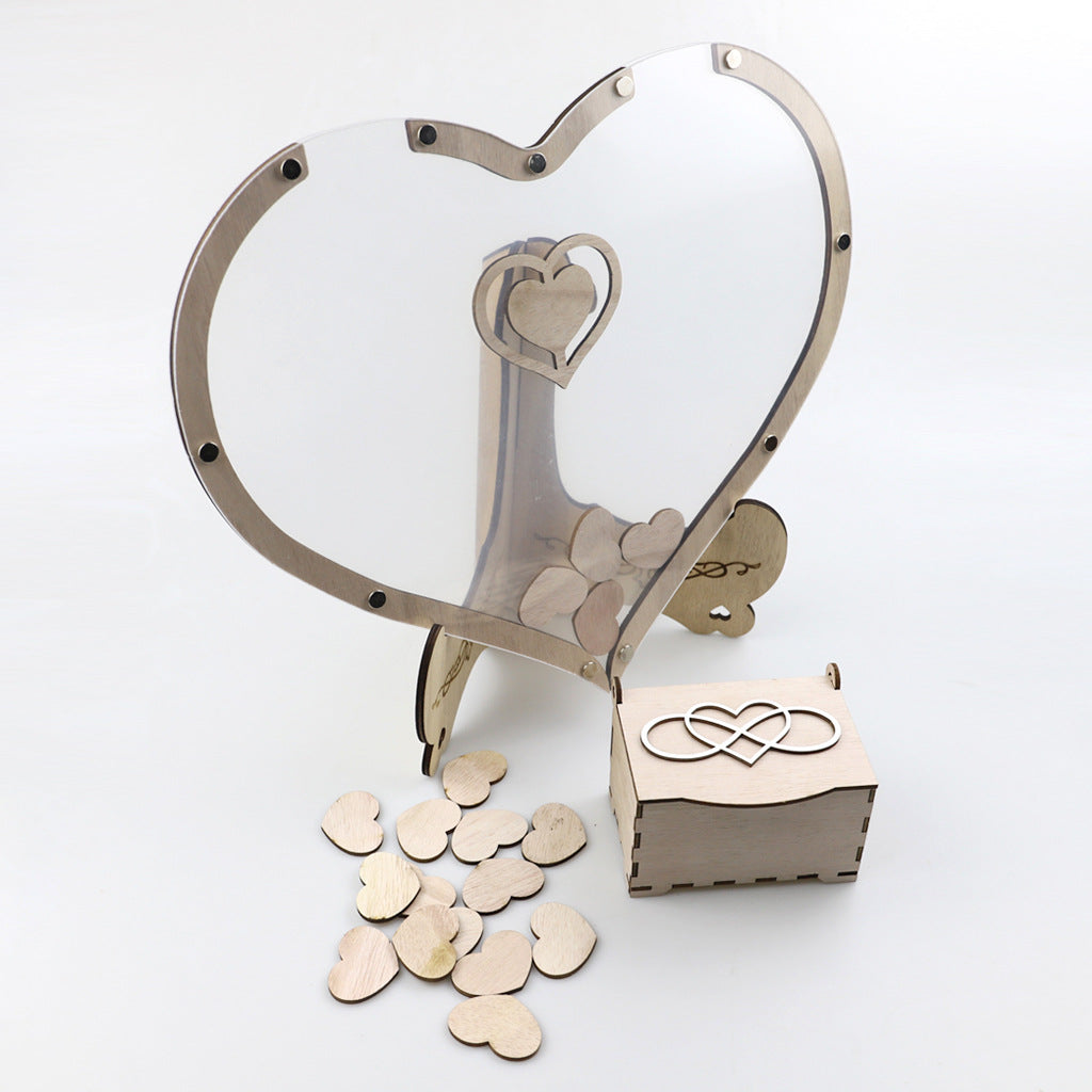 BowLift | Heart guest book