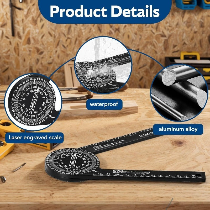 Aerospace Aluminum Angle Finder Bowlift