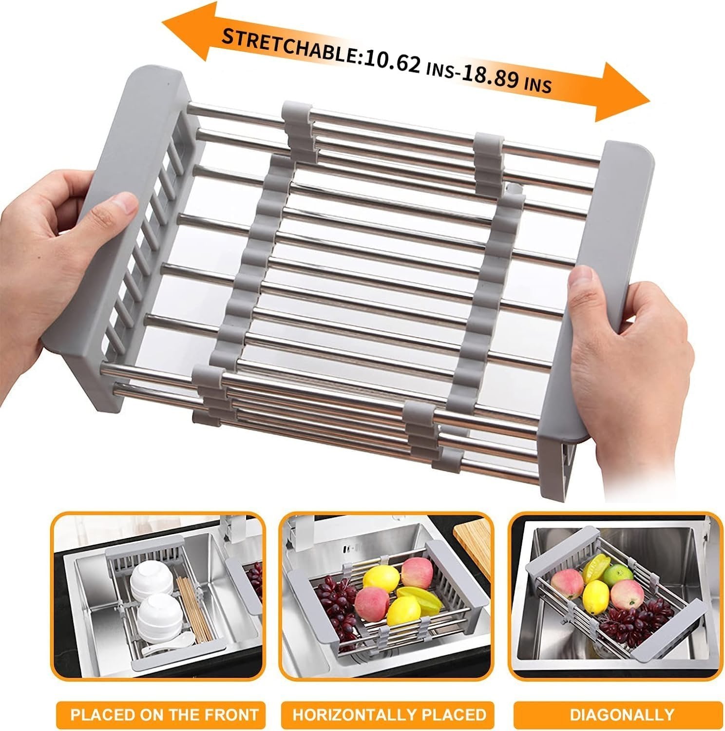BowLift | Extend kitchen sink drain basket