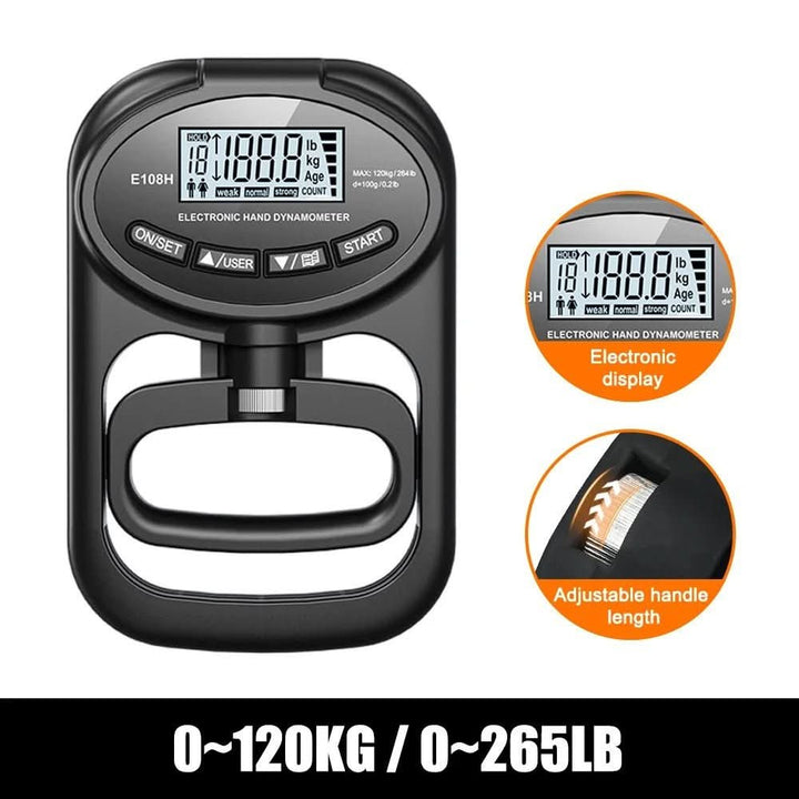 BowLift | Precise hand-held measuring device for grip force measurement up to 120 kg