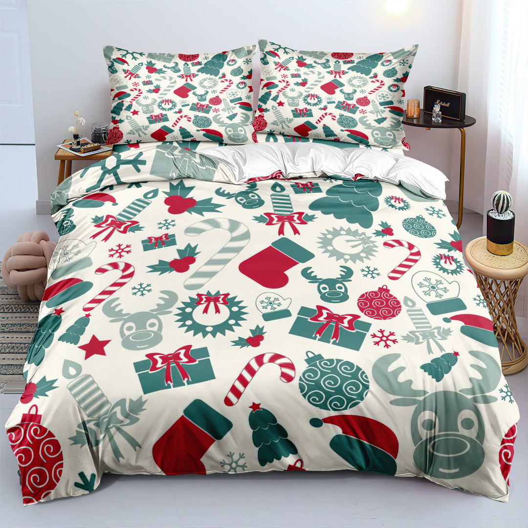 BowLift | Christmas Series Duvet Three-piece Set