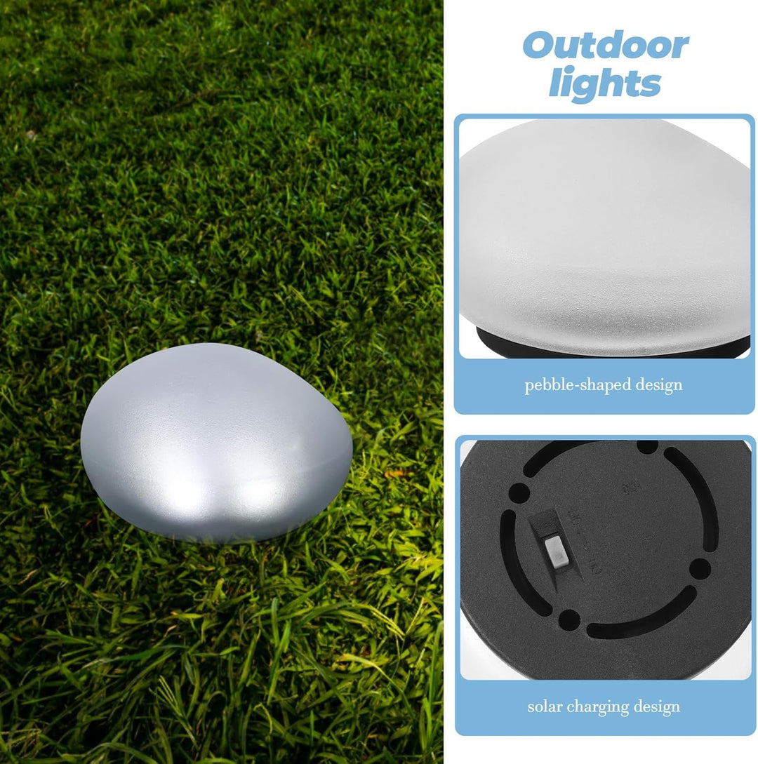 LuminaStone — Enchants your garden with warm, wireless light for magical evenings | Bowlift