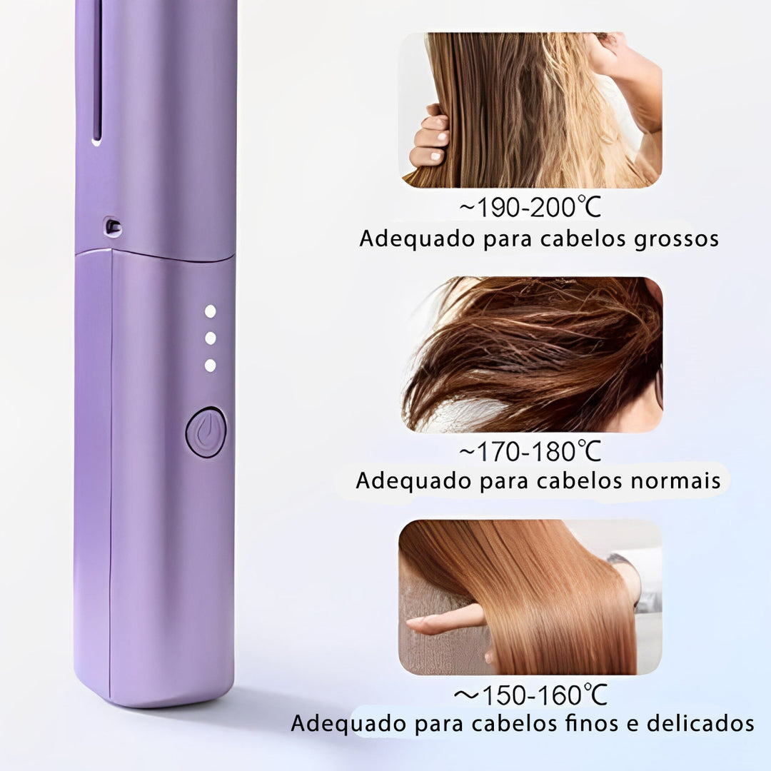 BowLift | Glatzza Mini-Smoothing Brush — Silky smooth dream hair in 60 seconds that captivates all eyes!