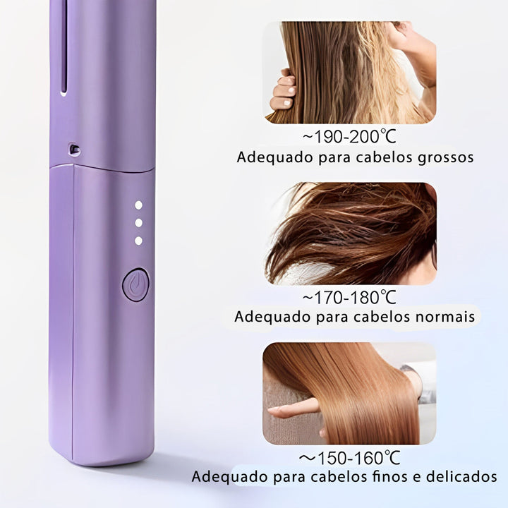 BowLift | Glatzza Mini-Smoothing Brush — Silky smooth dream hair in 60 seconds that captivates all eyes!