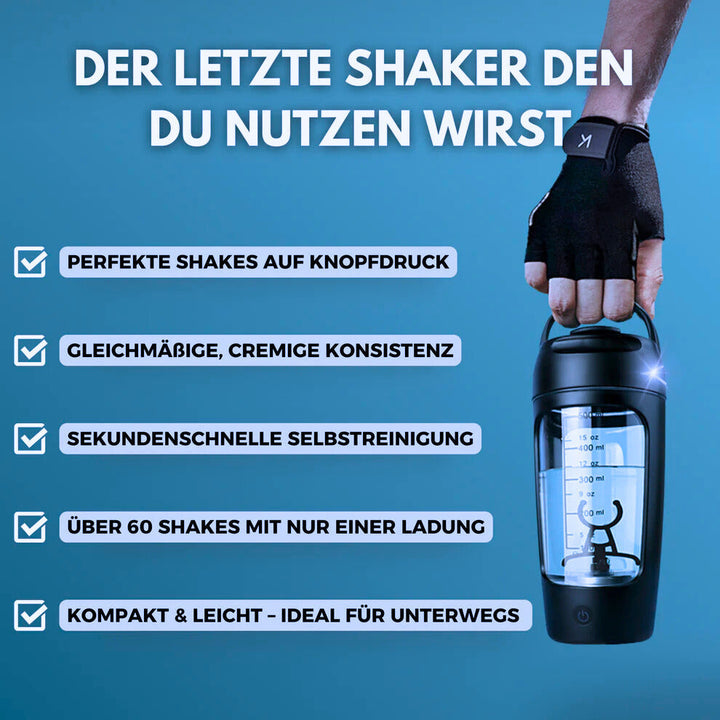 BowLift | MixMaster Shaker Bottle | 100% lump-free, leak-proof & BPA-free solution