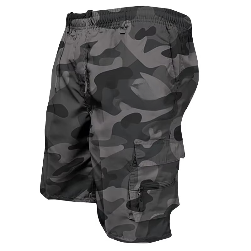 BowLift | Men’s Loose Fit Cargo Shorts with Multi Pockets - Casual Summer Outdoor Work Shorts in Plus Sizes