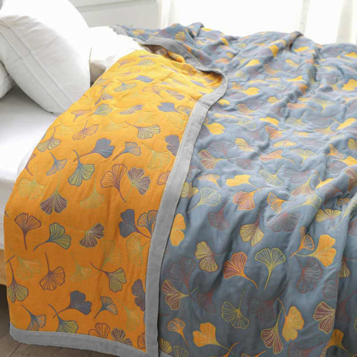 BowLift | LeafNest - Soft Cotton Bed Linen with Leaf Motif