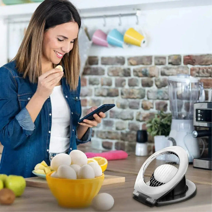 SliceMaster — Perfect egg slices and more, stress-free in professional quality | Bowlift