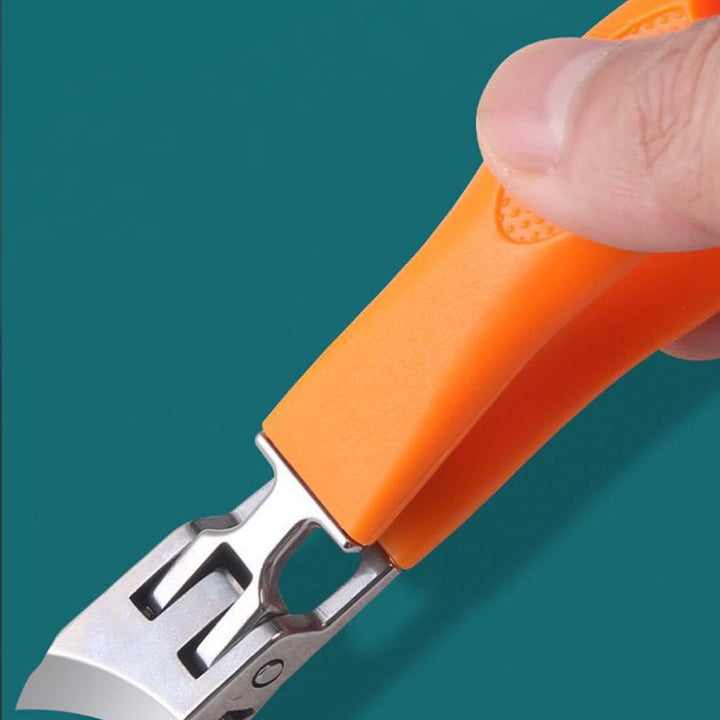 BowLift | Wide Jaw Opening Anti-Splash Slanted Nail Clipper