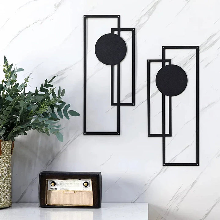 BowLift | Nordic Iron Silhouette Wall Hanging Set
