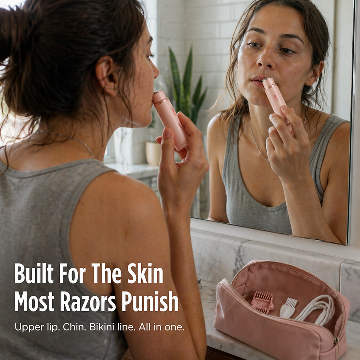 RadianceGlide 2-in-1 Women's Razor Face & Body | Bowlift