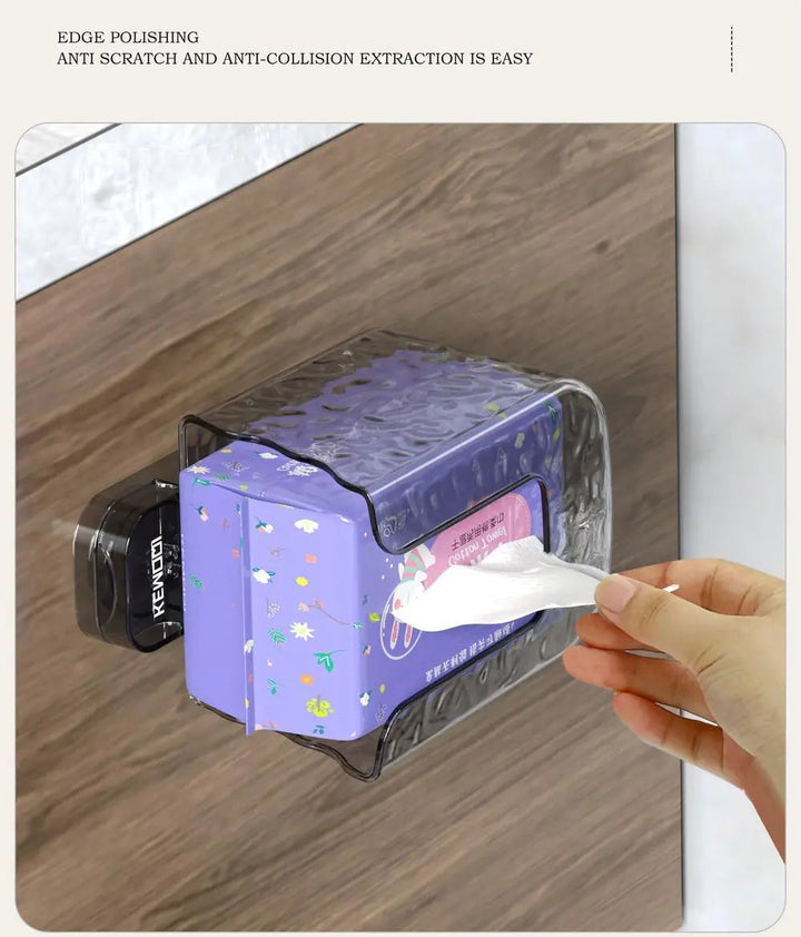 BowLift | GlowFix Wall Tissue Holder — No more chaos, your bathroom will be stylish, clean, and totally relaxing!